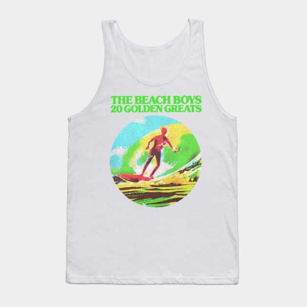 Beach Boys golden greats Tank Top by HAPPY TRIP PRESS